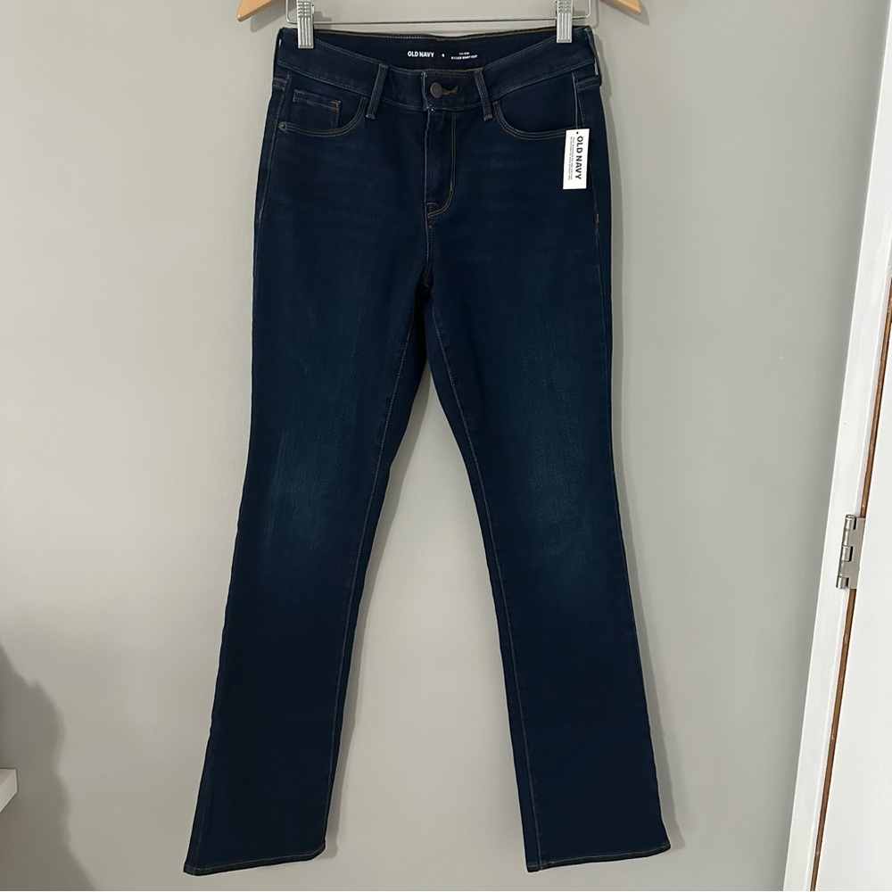 Old Navy Mid Rise Kicker Boot Cut Jean